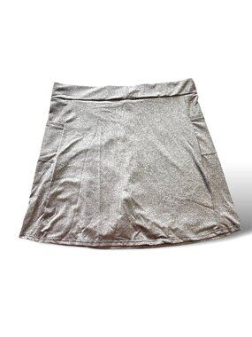 Womens Athletic Skort With Pockets 3XL Polyester/Elastane Blend Breathable Pull-